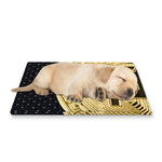 Gold Bitcoin Symbol Print Pet Cooling Mat Cover