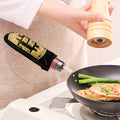 Gold Bitcoin Symbol Print Skillet Handle Cover