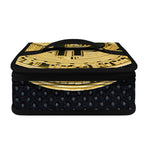 Gold Bitcoin Symbol Print Small Lunch Bag