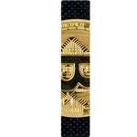 Gold Bitcoin Symbol Print Table Runner