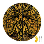 Gold Boho Dragonfly Print Basketball