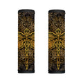 Gold Boho Dragonfly Print Handle Covers