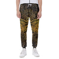 Gold Boho Dragonfly Print Joggers