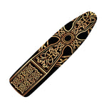 Gold Celtic Knot Cross Print Ironing Board Cover