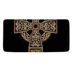 Gold Celtic Knot Cross Print Towel