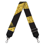 Gold Celtic Knot Symbol Print Bag Strap