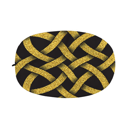 Gold Celtic Knot Symbol Print Car Side Mirror Covers