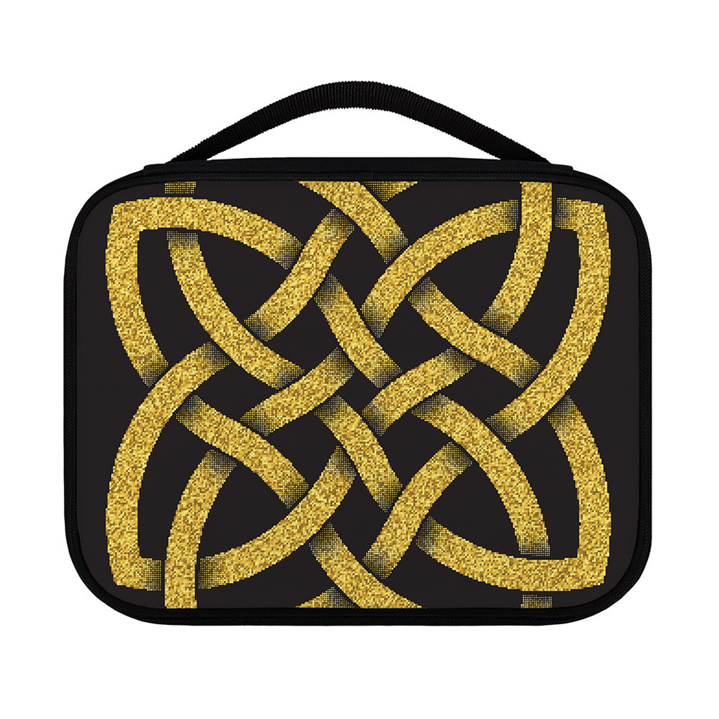 Gold Celtic Knot Symbol Print Classic Bible Case