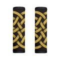 Gold Celtic Knot Symbol Print Handle Covers