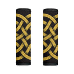 Gold Celtic Knot Symbol Print Handle Covers
