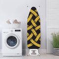 Gold Celtic Knot Symbol Print Ironing Board Cover