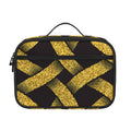 Gold Celtic Knot Symbol Print Portable Lunch Bag
