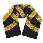 Gold Celtic Knot Symbol Print Scarf