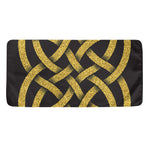 Gold Celtic Knot Symbol Print Towel