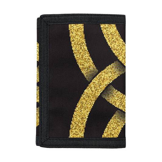 Gold Celtic Knot Symbol Print Trifold Wallet