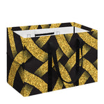 Gold Celtic Knot Symbol Print Utility Tote Bag