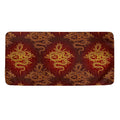 Gold Chinese Dragon Pattern Print Towel