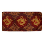 Gold Chinese Dragon Pattern Print Towel