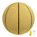 Gold Chinese Pattern Print Basketball