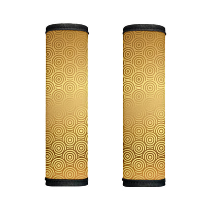 Gold Chinese Pattern Print Handle Covers