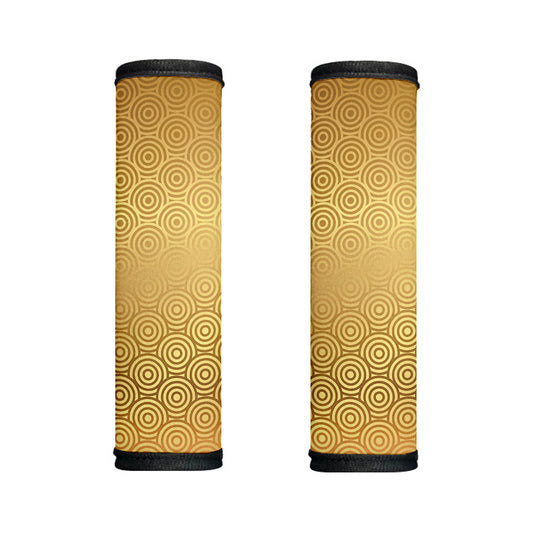 Gold Chinese Pattern Print Handle Covers