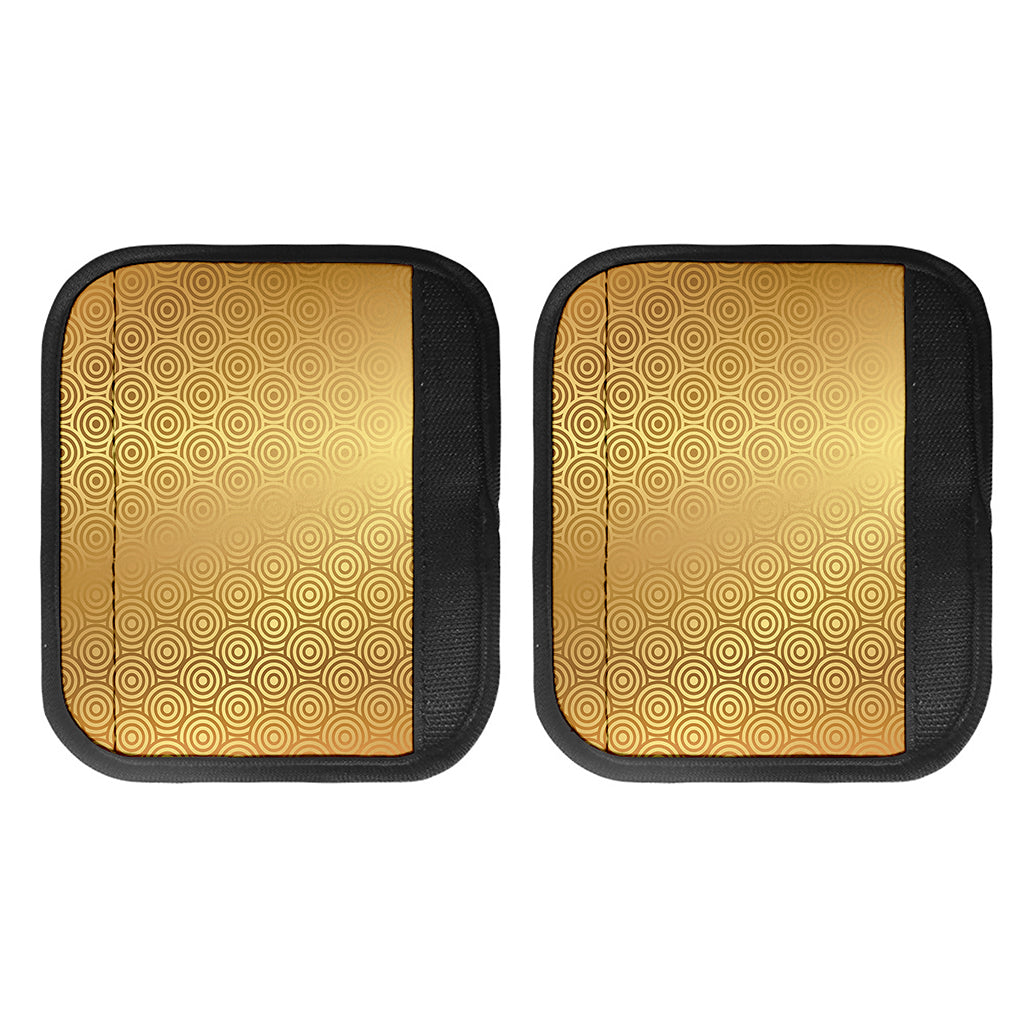 Gold Chinese Pattern Print Handle Covers