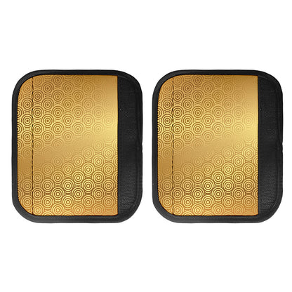 Gold Chinese Pattern Print Handle Covers