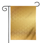 Gold Chinese Pattern Print House Flag