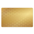 Gold Chinese Pattern Print Polyester Doormat