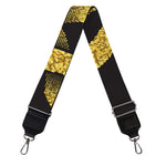 Gold Circle Celtic Knot Symbol Print Bag Strap