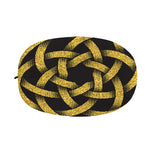 Gold Circle Celtic Knot Symbol Print Car Side Mirror Covers