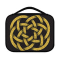 Gold Circle Celtic Knot Symbol Print Classic Bible Case