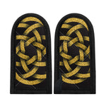 Gold Circle Celtic Knot Symbol Print Skillet Handle Cover
