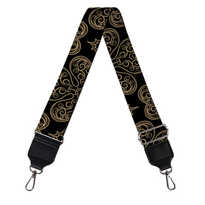 Gold Clover St. Patrick's Day Print Bag Strap