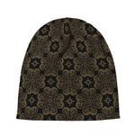 Gold Clover St. Patrick's Day Print Beanie