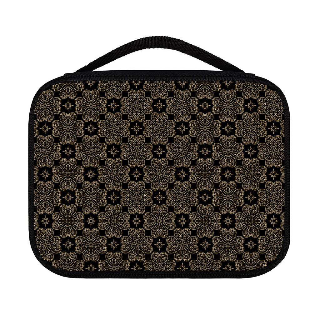 Gold Clover St. Patrick's Day Print Classic Bible Case