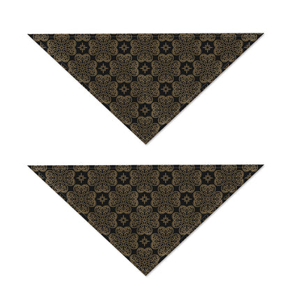 Gold Clover St. Patrick's Day Print Dog Bandana