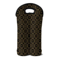 Gold Clover St. Patrick's Day Print Double Neoprene Wine Tote