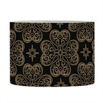 Gold Clover St. Patrick's Day Print Drum Lamp Shade