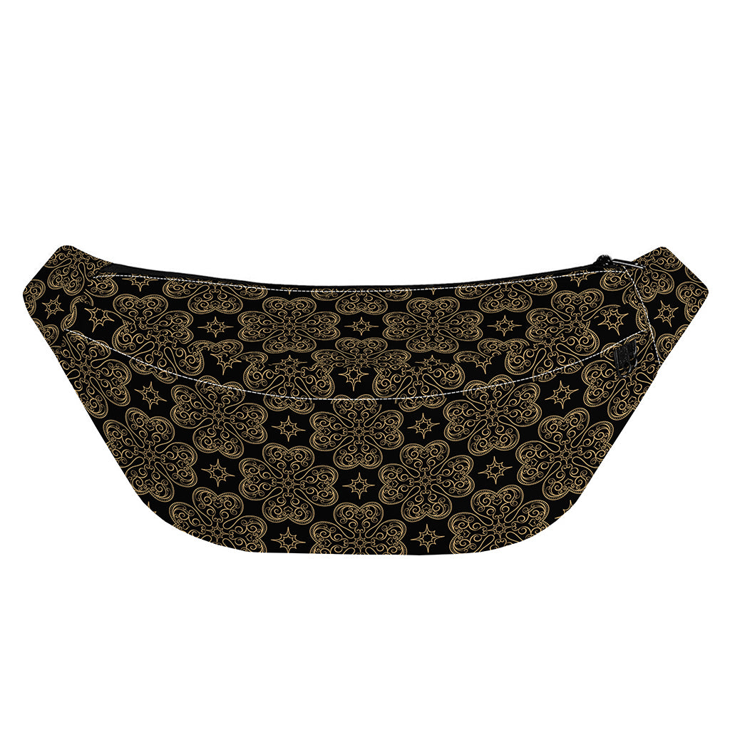 Gold Clover St. Patrick's Day Print Fanny Pack