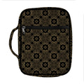 Gold Clover St. Patrick's Day Print Front Pocket Bible Bag
