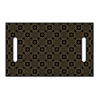 Gold Clover St. Patrick's Day Print Golf Cart Seat Cover