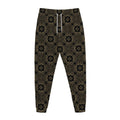 Gold Clover St. Patrick's Day Print Jogger Pants