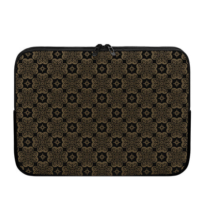 Gold Clover St. Patrick's Day Print Laptop Sleeve