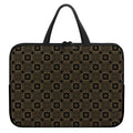 Gold Clover St. Patrick's Day Print Laptop Sleeve With Handle