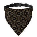 Gold Clover St. Patrick's Day Print Over The Collar Dog Bandana