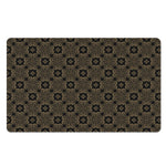 Gold Clover St. Patrick's Day Print Polyester Doormat