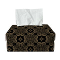 Gold Clover St. Patrick's Day Print Rectangle Tissue Box Cover