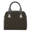 Gold Clover St. Patrick's Day Print Shoulder Handbag