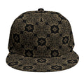 Gold Clover St. Patrick's Day Print Snapback Cap